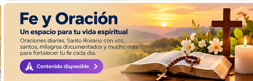 Novedades de Fe y Oración