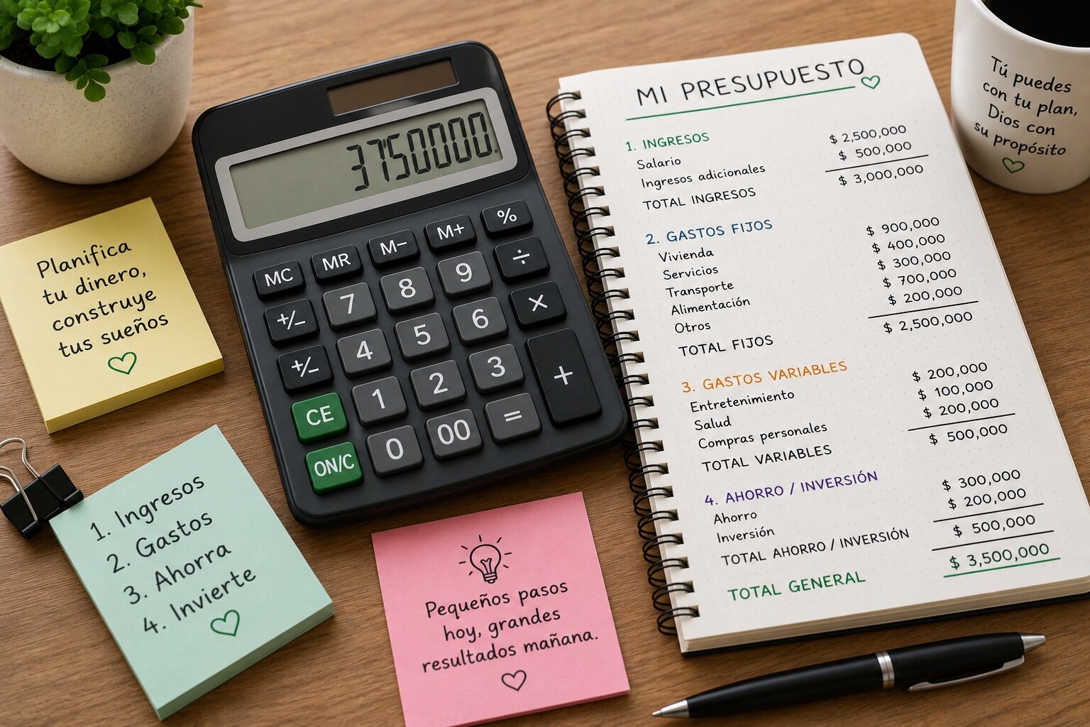 Calculadora presupuesto