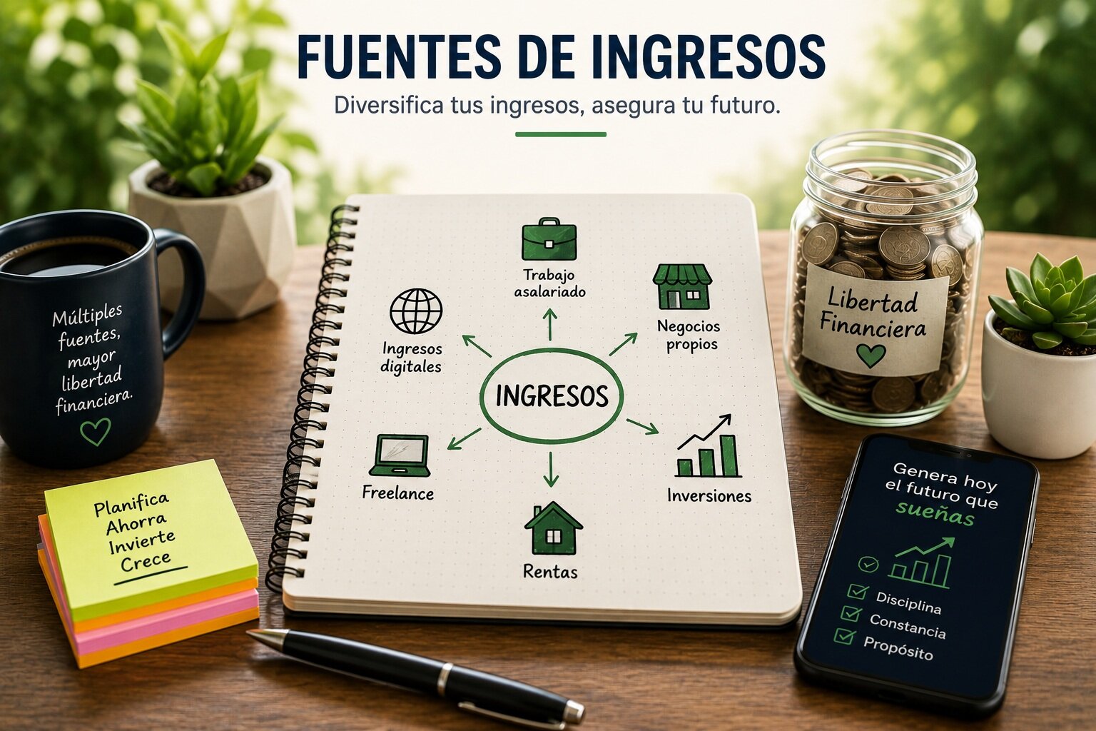 Fuentes de ingresos